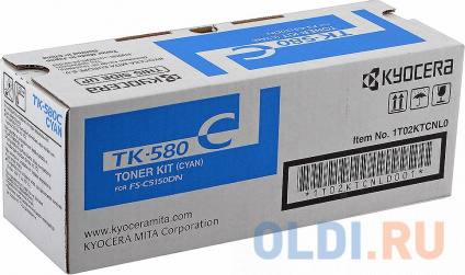   Kyocera Mita type TK-580C 2800   