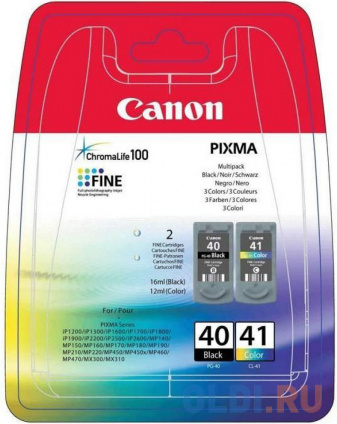    Canon PG-40/CL-41  PIXMA MP450/MP170/MP150/iP2200/iP1600/iP6220D/iP6210D/iP22    330/310   --