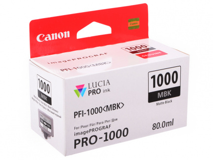   Canon PFI-1000 MBK  IJ SFP PRO-1000 WFG   0545C001  