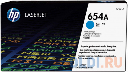   HP CF331A 654A  LaserJet Enterprise M651   