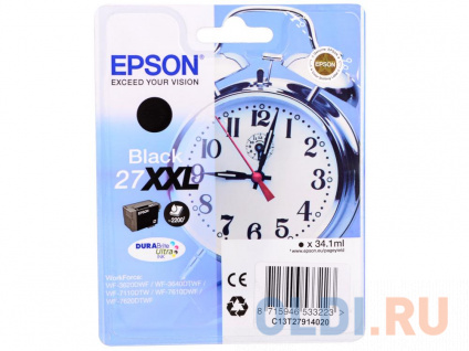  EPSON C13T27914020/4022     DURABrite Ultra  XXL  (2200 .)  Epson WorkForce WF-7620DTWF (cons ink)  