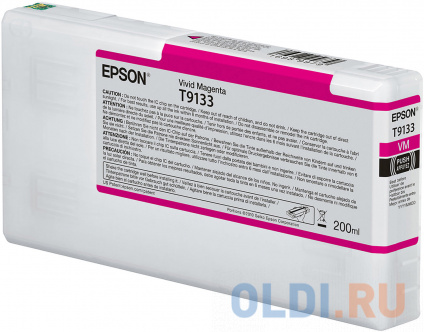  Epson I/C Vivid Magenta (200ml)  
