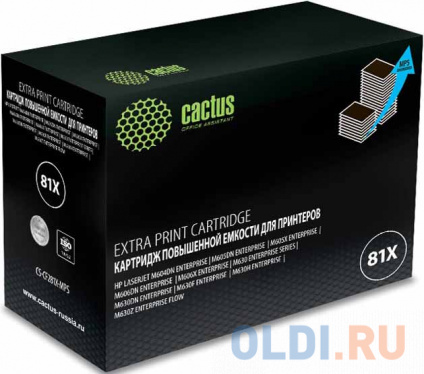    Cactus CS-CF281X-MPS  (30000.)  HP LJ Ent M630/M605dn/M606dn/M605x   