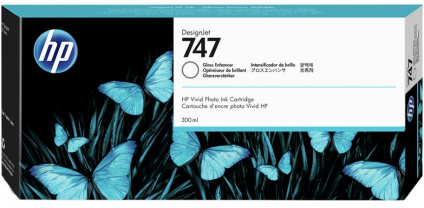  HP 747 300-ml Gloss Enhancer Ink Cartridge  