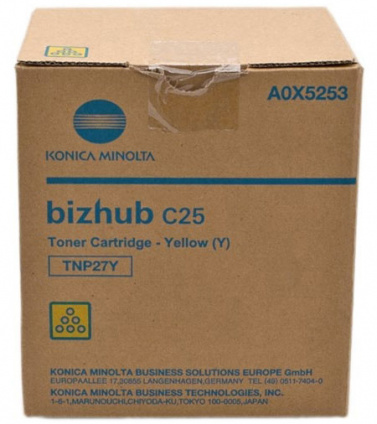   Konica-Minolta bizhub C25  TNP-27Y   