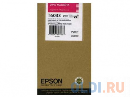   Epson C13T603300  Epson Stylus Pro 7880/9880    