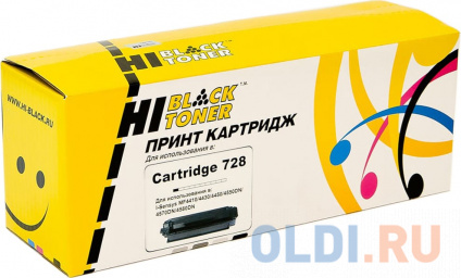   Hi-Black Cartridge 728  Canon MF-44100 4450 4420 D520 CRG-728  
