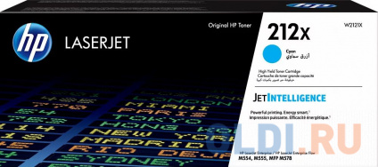  HP 212X High Yield Cyan Original LaserJet Toner Cartridge  --