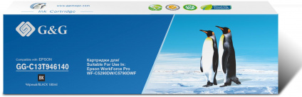    G&G GG-C13T946140  (180)  Epson WorkForce Pro WF-C5290DW/C5790DW   
