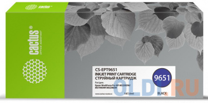    Cactus CS-EPT9651  (187)  Epson WorkForce Pro WF-M5299DW/M5799DWF  