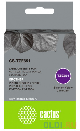    Cactus CS-TZE651   Brother 1010/1280/1280VP/2700VP  --