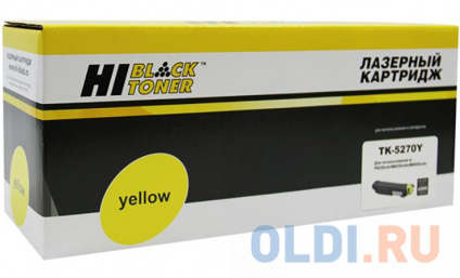  Hi-Black TK-5270Y -  Kyocera-Mita M6230cidn/M6630/P6230cdn, Y, 6K  