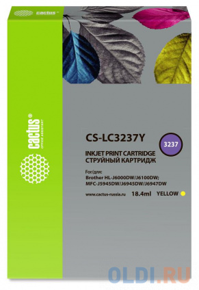    Cactus CS-LC3237Y  (18.4)  Brother HL-J6000DW/J6100DW   