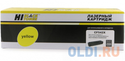  Hi-Black CF542X   HP CLJ Pro M254nw/dw/M280nw/M281fdn/M281fdw, Y, 2,5K  