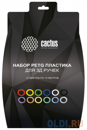     3D Cactus CS-3D-PETG-12x10M PETG d1.75 L10 12.  -