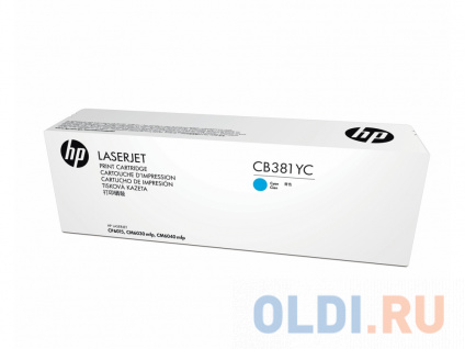   HP CB381YC 25000   
