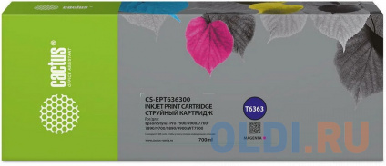    Cactus CS-EPT636300 T6363  (700)  Epson Stylus PRO 7700/7890/7900/9700  --