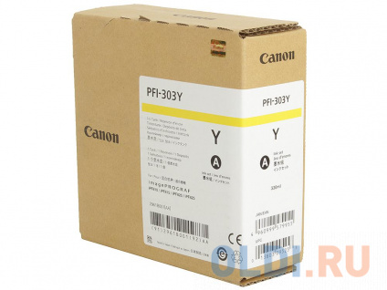   Canon PFI-303 Y  iPF815 825   