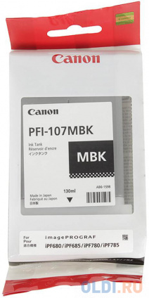   Canon PFI-107 MBK 120     