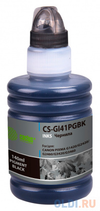   Cactus CS-GI41PGBK GI-41 PGBK   140  Canon PIXMA G1420/G2420/G2460/G3420/G3460  