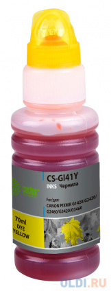   Cactus CS-GI41Y GI-41 Y  70  Canon PIXMA G1420/G2420/G2460/G3420/G3460  
