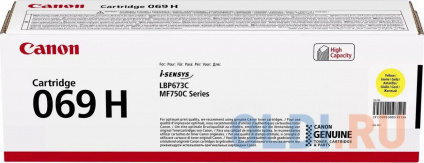    Canon 069HY 5095C002/004  (5500.)  Canon MF752Cdw/754Cdw, LBP673Cdw  