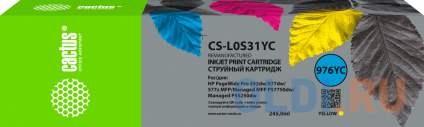    Cactus CS-L0S31YC 976YC  (245)  HP PageWide P55250dw/ P57750dw MFP Managed  -