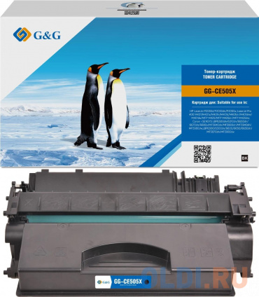    G&G GG-CE505X CE505X  (6500.)  HP LJ P2055/2050  -