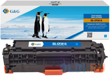   G&G,  HP CF381A/312A  2.7k     