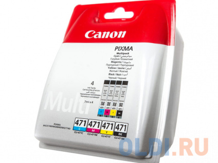   Canon CLI-471 BK/C/M/Y  MG5740 MG6840  0401C004  