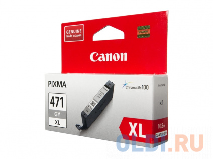   Canon CLI-471XLGY  Canon PIXMA MG5740 PIXMA MG6840 PIXMA MG7740 290  0350C001   
