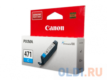   Canon CLI-471C  Canon PIXMA MG5740 PIXMA MG6840 PIXMA MG7740 320  0401C001   