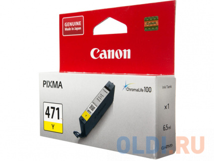   Canon CLI-471Y  Canon PIXMA MG5740 PIXMA MG6840 PIXMA MG7740 320  0403C001  