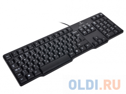   Logitech Keyboard K100 Black PS/2  