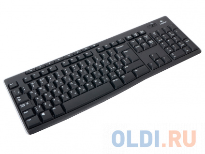 Logitech wireless keyboard k270 black usb обзор