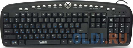   CBR KB 340GM Black USB  
