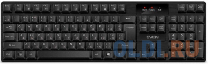   Sven KB-C2300W Black Bluetooth  