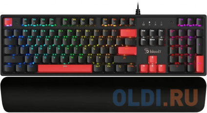   A4Tech Bloody S515R   USB for gamer LED (  ) (S515R FIRE BLACK)  