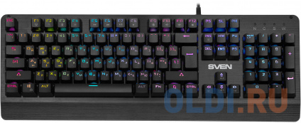  SVEN    KB-G9700 (104 .+12Fn,RED switch, RGB, . )  