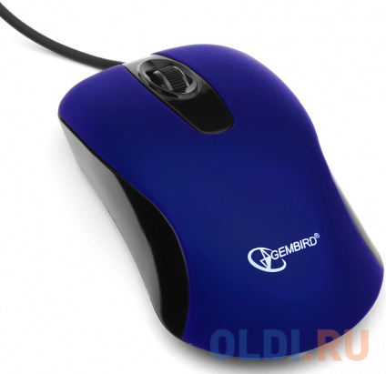   Gembird MOP-400-B Blue/Black USB  -