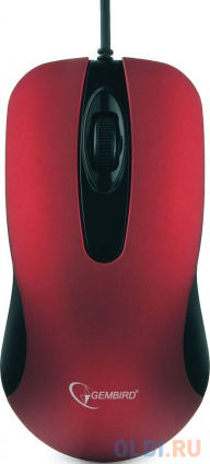   Gembird MOP-400-R Red USB  -