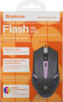   Defender Flash MB-600L Black USB  