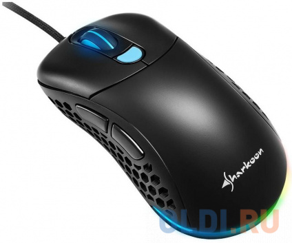    Sharkoon Light2 200 (PixArt PMW 3389, 6 , 16000 dpi, USB, RGB )  