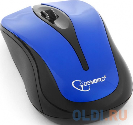   Gembird MUSW-325-B Black/Blue USB(Radio)  -