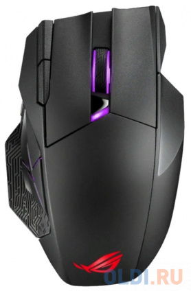     ASUS ROG Spatha X (RF 2.4GHz, USB, 12 , 19000 dpi, RGB , 90MP0220-BMUA00)  -