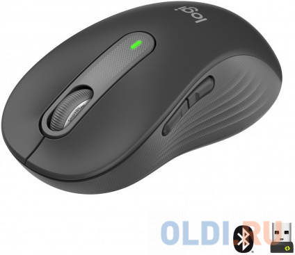    Logitech Wireless Mouse Signature M650 L  USB + Bluetooth  