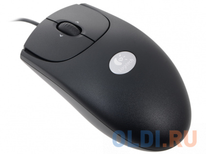   Logitech RX250 Optical Mouse (910-000199) Black  