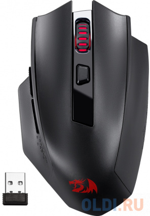     REDRAGON WOKI  (USB, Bluetooth, Pixart P3395, Huano, 6 ., 26000 Dpi, RGB , 2000 )   