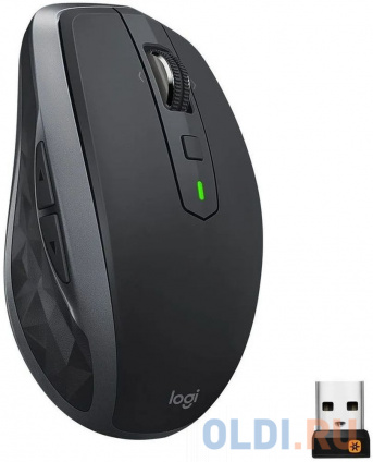    Logitech MX Anywhere 2S Graphite -, 200-4000 dpi, Bluetooth + 2.4G, 7 ,   70 ,    