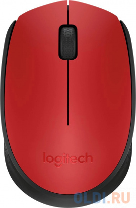    Logitech M171 Red (, , 1000dpi, 2.4 GHz/USB-) (. 910-004645, M/N: M-R0060 / C-U0010)  